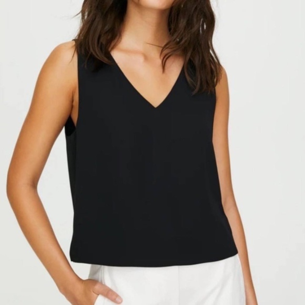 Aritzia Babaton Murphy sleeveless blouse